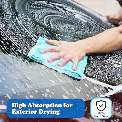 Shop Towels Microfiber Cleaning Cloth Bulk (200 Count)