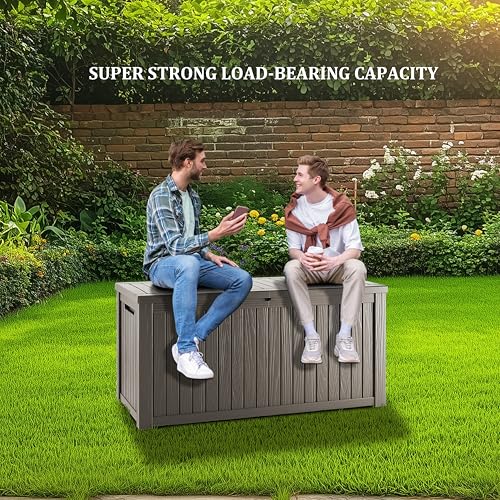 180 Gallon Outdoor Storage Box Waterproof