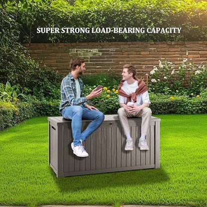 180 Gallon Outdoor Storage Box Waterproof