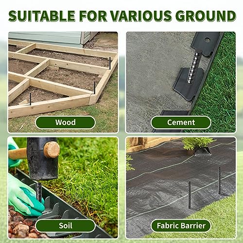 16 inches Rebar Stakes Heavy Duty (34 Count)