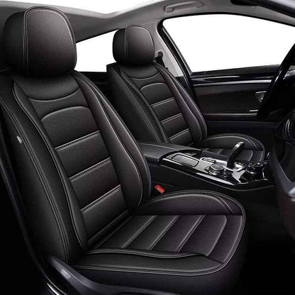 Car Seat Covers Full Set Fit for Hyundai Palisade 2020-2025 2026: 5 Seats Auto Interior Accessories, Faux Leather Waterproof Seat Cushions Vehical Cover (Black)