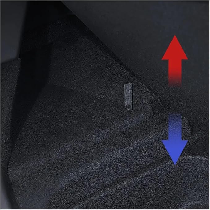 Compatible For Tesla Model Y Rear Trunk Organizer Side Storage Box, Car Accessories(Compatible For Model Y 2PCS)