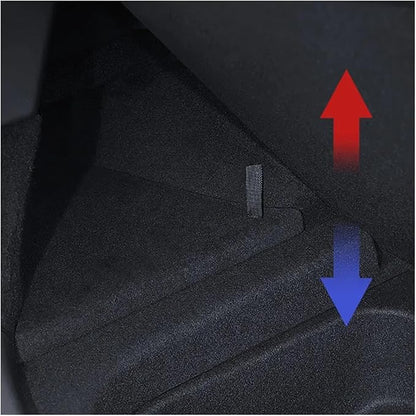 Compatible For Tesla Model Y Rear Trunk Organizer Side Storage Box, Car Accessories(Compatible For Model 3 1PC)