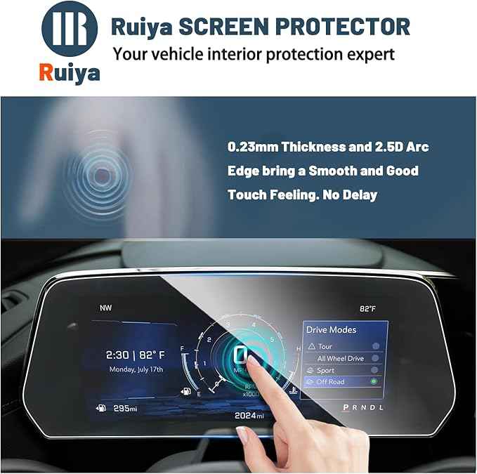 2025 2026 Equinox Screen Protector for 2026 Chevy Equinox 11" Dashboard & 11.3" GPS Display Touch,9HD Anti-glare Scratch Tempered Glass Compatible with 2025 2026 Chevy Equinox LT/RS/ACTIV Accessories