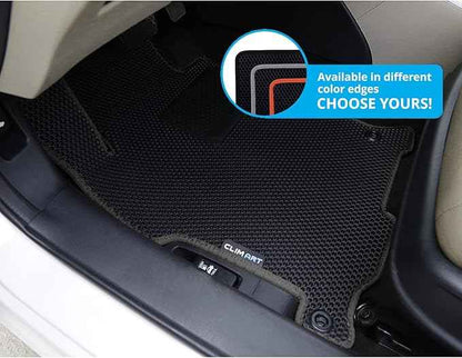 CLIM ART All-Weather Car Floor Mats Compatible with Honda Accord 2013-2017 Sedan, Custom-Fit Heavy-Duty Floor Liners for Cars & SUVs, Car Accessories for Men & Women, Black - FL011513256