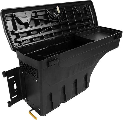 SCITOO Truck Bed Tool Box for Chevrolet Colorado 2015-2020 for GMC Canyon 2015-2020 Left Driver Side,Multi-Compartment Dividers Organized Storage,Heavy Duty & No-Drill Installation