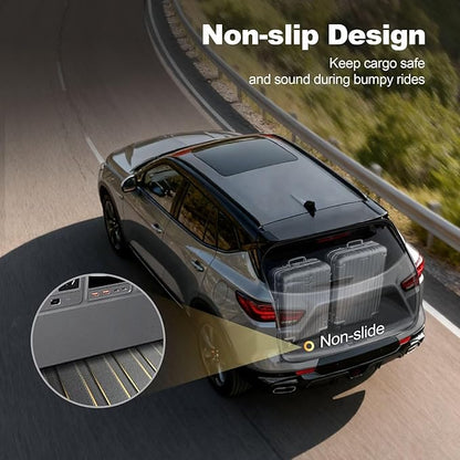 2025 XT4 Cargo Liner | Custom Fit Trunk Mat for 2019-2025 Cadillac XT4, All Weather Rear Cargo Mat 3D Waterproof Durable Odorless Trunk Liners for 2025 XT4 Cargo mat, Black
