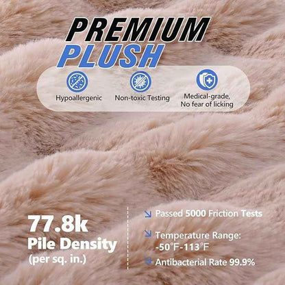 Plush Truck Back Seat Extender for Dogs Hard Bottom Furry Fuzzy Car Seat Cover for Dogs Backseat Soft Dog Hammock for Crew Cab Truck