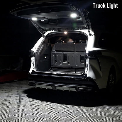 8 Piece CooL White LED Interior Lights Kit for Toyota RAV4 2016 2017 2018 2019 2020 2021 Super Bright 6000K Interior LED Lights Bulbs Package + Install Tool