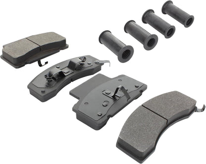 Premium Semi-Metallic Front Brake Pads (1001-0459M) Compatible with 1989-2002 Chevrolet/Dodge/GMC (C3500/C3500HD/Express 3500/G30/G3500/K3500/R3500/Ram 2500/Ram 3500 & More)