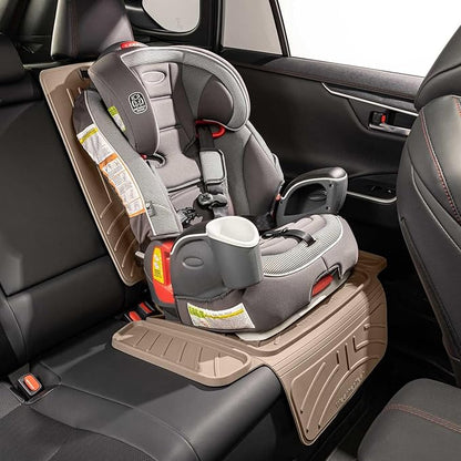 WeatherTech Child Car Seat Protector with Back Tan