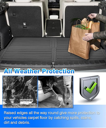 Cartist Floor Mats and Cargo Liner Fit for BMW X1 2023 2024 2025 All Weather Floor Mat X1 Accessories Heavy Duty Carpet Protection