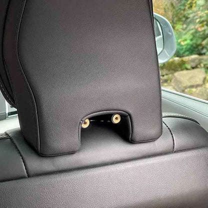 Car Tablet Holder Compatible for Volvo XC90 XC60 V90 V60 S90 S60 (Model 2017 or Newer), Back Seat Headrest Mount Compatible with All iPad Pro Air Mini, Galaxy Tabs, 4.7-12.9" Tablets