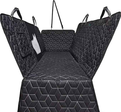 Dog Seat Covers for Back Seat,Pet Hammock for Cars, Waterproof Backseat Cover for Dogs in Car, Heavy Durable Car Hammock for SUV with Mesh Window, Non Slip Dog Car Seat Covers for Small SUV,RAV4,CRV
