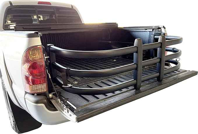 Truck Bed Extender for Tacoma Gladiator Maverick Ridgeline, 21 Inch Bed Length Extension, Drilling Required to Install