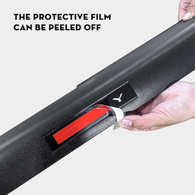 8PCS Door Sill Protector for Tesla Model Y Juniper Door Sill Guards Anti-Kick Full Protect Door Entry Cover for 2025-2026 New Model Y Accessories(Black Leather Grain)