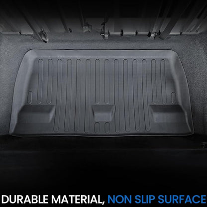 Cargo Lower Mat Backrest Mats for 2018-2026 Honda Odyssey, All Weather TPE Trunk Cargo Liner Mat Accessories(Backrest Mat for 3rd-Row & Lower Mat for Well Area)