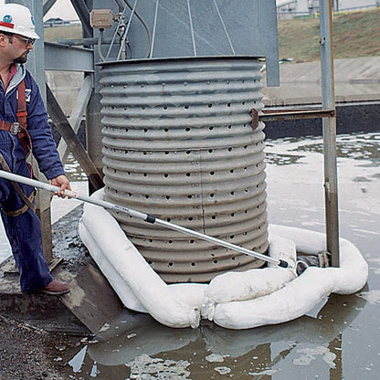 Oil Boom - Oil-Only Absorbent Boom - 4 Pack - 3" x 20' Boom - Absorbs up to 4 gallons per Boom - BOM407 (4 Booms)