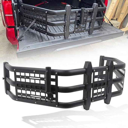 Truck Bed Extender Fit for Toyota Tacoma 2016-2026, Upgraded Tailgate Extender with MOLLE Panel and Flag Pole Mount