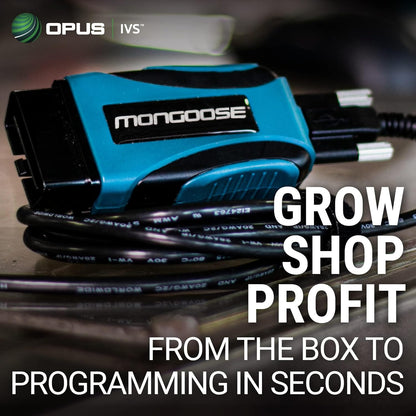 Opus IVS Mongoose-Plus J2534 OEM Vehicle Interface Cable - GM OEM Reprogramming and Diagnostics
