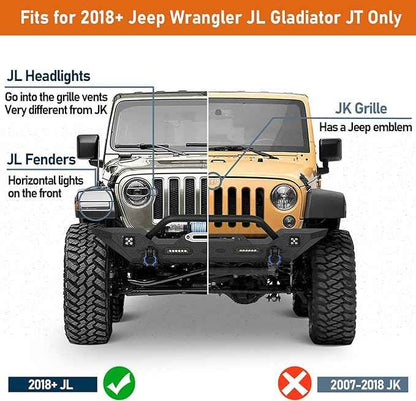 Hooke Road Overlanding Roof Rack for 2018-2026 Jeep Wrangler JL 2/4 Doors & Gladiator JT, Steel Cargo Basket for Jeep Hard Top Only