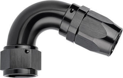 EVIL ENERGY 12AN 120 Degree One Piece Full Flow Hose End Fitting Swivel For CPE Braided Hose