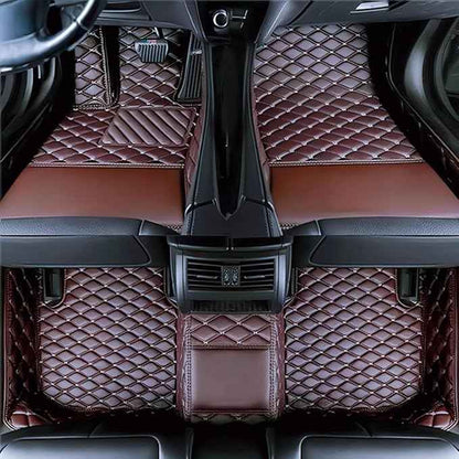 Yaruicar Custom Car Floor Mats for 2002-2026 Cadillac ATS CTS CT6 DTS Escalade Lyriq GT4 Optiq SRX SLS XT4 XT5 XT6 XTS Car Full Coverage Non-Slip Floor Liners (Coffer)