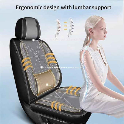 Full Set Seat Covers for Hyundai Tucson 2005-2025 2026: Waterproof Auto Seat Cover,Vehicle Interior Accessories,Easy to Install Faux Leather Seat Protectors (5 Seats,Black)
