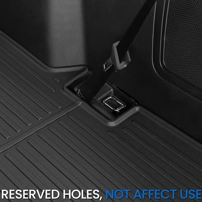 Cargo Mat for 2015-2019 Ford Explorer, All Weather TPE Trunk Mat Cargo Liner Accessories (15-19 | Cargo Mat)