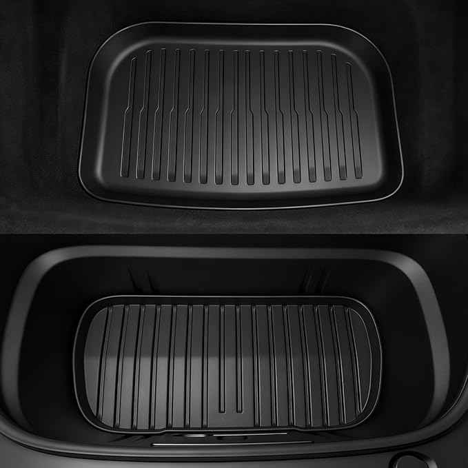 SUPER LINER 2025 2026 Tesla Model Y Juniper Floor Mats & Accessories & Extra-Thick TPE Cargo Liners, 9 PCS CabinProtect™ Pro Kit Full-Cabin Protection System(Only fit Premium&Performance)