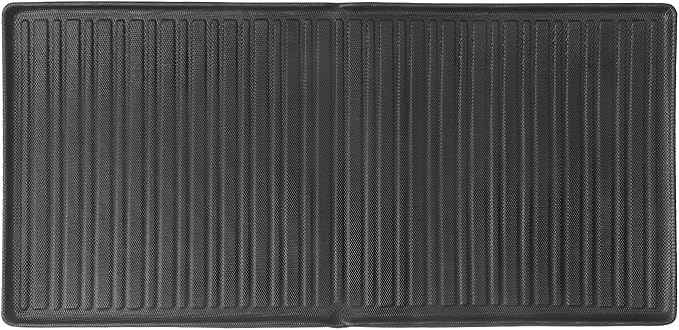 BestEvMod for Rivian R1S All Weather Trunk Mat Protection Accessories, 3D Cargo Liner TPE Material Compatible with Rivian R1S 2022-2025 2026 Interior Accessories