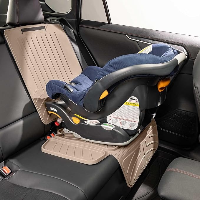 WeatherTech Child Car Seat Protector with Back Tan