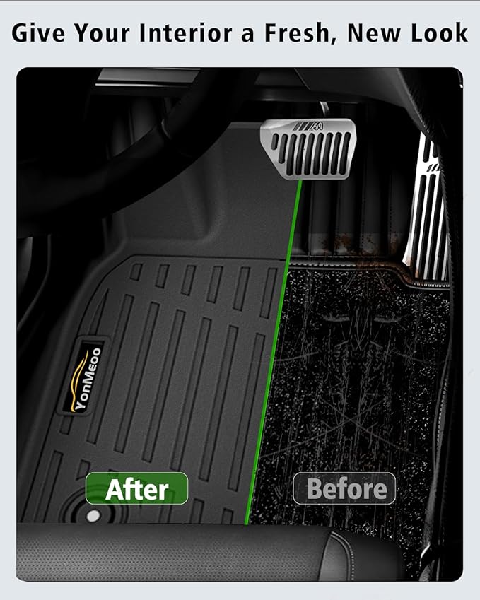 Floor Mats & Cargo Liner Custom Fit for Lexus 2023 2024 2025 2026 RX/RX350/RX350h/RX500h (Not for RX450h+ PHEV) All Weather TPE Rubber Floor Liners Full Set Automotive Mat for Lexus RX Accessories