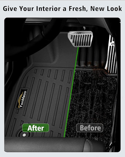 Floor Mats & Cargo Liner Custom Fit for Lexus 2023 2024 2025 2026 RX/RX350/RX350h/RX500h (Not for RX450h+ PHEV) All Weather TPE Rubber Floor Liners Full Set Automotive Mat for Lexus RX Accessories