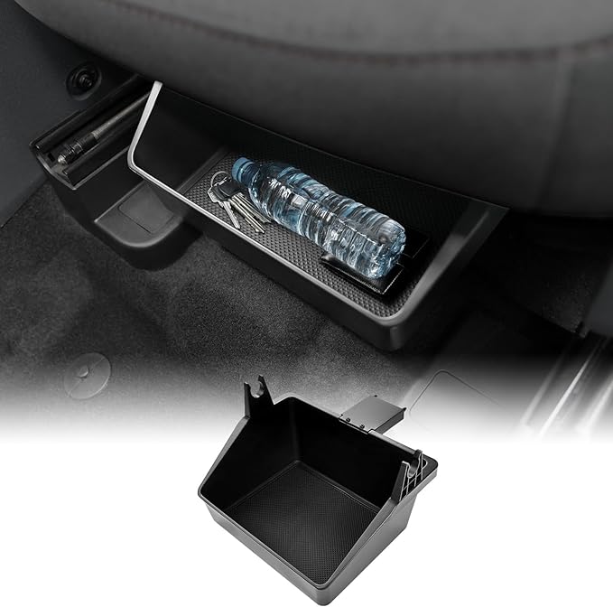 Mabett Under-Seat Storage Box for Ford Maverick Power Seat 2022-2025, Front Row Electric Seat Underseat Organizer Accessories