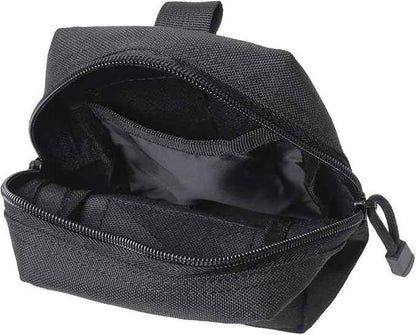 Tactical Car Seat Back Organizer Set Upgraded Tactical Molle Seatback Cover Protector Universal Fit Vehicles Truck MPV Pickup (Black with 2 Pouches)