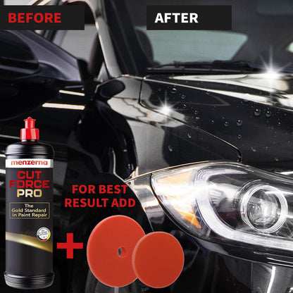 menzerna Cut Force Pro Car Polish 32 oz I Premium Polish with Heavy Cut and high Gloss Finish I Buffing & Polishing Compound for Car Maintenance I for Scratches & Sanding Marks I Car Body Repair - AutoBay