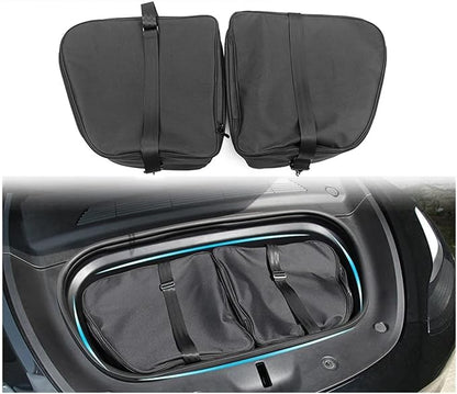 Car Front Trunk Storage Bag Compatible For Tesla Model 3 Model Y 2016-2022 Portable Storage Box Organizer Packets Insulation(Front Model 3)