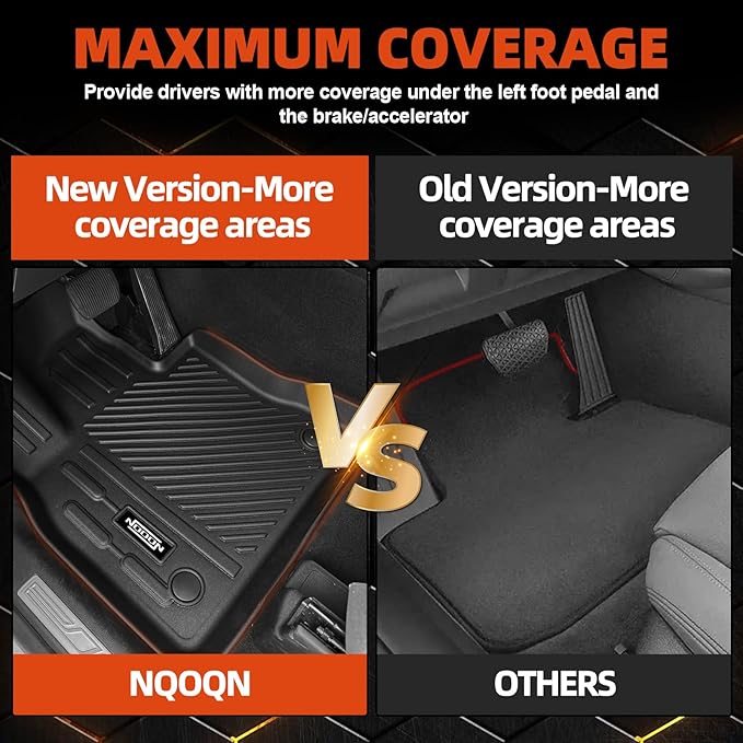 Custom Fit Floor Mats for Honda HRV 2023-2026, All Weather TPE Floor Liners with Trunk Mat & Backrest Protectors, Odorless Full Set Interior Accessories