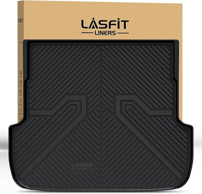 LASFIT Cargo Mat for Subaru Outback 2020-2025, All Weather TPE Custom Fit Easy Clean Durable No-Curling Trunk Mat for Outback 2025 2024 2023 2022 2021 2020 Trunk Liner, Black