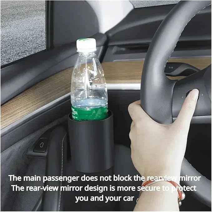 Door Cup Holder Compatible for Tesla Model Y/3/3+ 2021-2024 ABS Water Cup Holder Special Storage Supplies Drink Cup Holder Car Accessories(2PCS MY3)