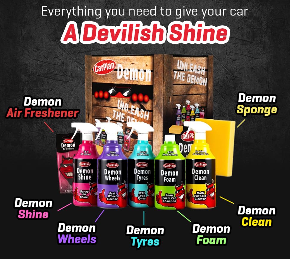 Demon Car Wash Kit (170 Fl Oz)
