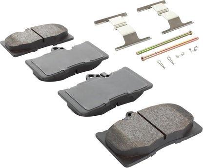 Premium Semi-Metallic Front Brake Pads (1001-1118M) Compatible with 2006-2024 Lexus (GS200t/GS300/GS350/GS430/GS450h/GS460/IS200t/IS300/IS350/IS500/RC200t/RC300/RC350)