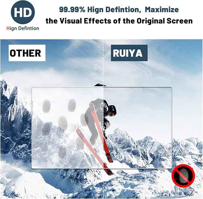 Ruiya Screen Protector for Mazda CX50 10.25" Display Touchscreen for 2023-2026 Mazda CX50 Accessories 9HD Tempered Glass Compatible with 2023 2024 2025 2026 Mazda CX-50