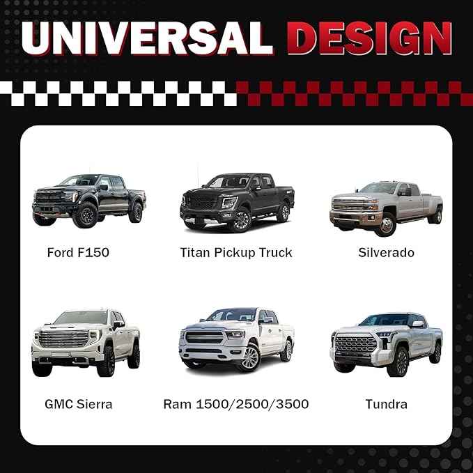 Truck Bed Extender—55"-63" Adjustable Length, Aluminum Retractable Tailgate Extender, Bed Extenders for Trucks Fits for Ford F150, Titan Pickup Truck, Silverado, GMC Sierra, Tundra, Ram 1500/2500/3500