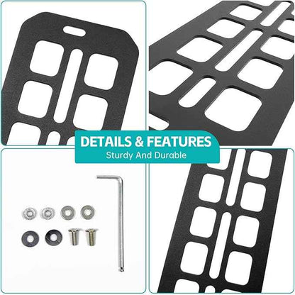 Under Seat Storage Molle Panel Compatible with 2015-2025 Ford F150 / Raptor, 2017-2025 Super Duty Accessories Seat Bottom Divider Panel Underseat Organizer Fit for 2015-2025 F-150 Accessories