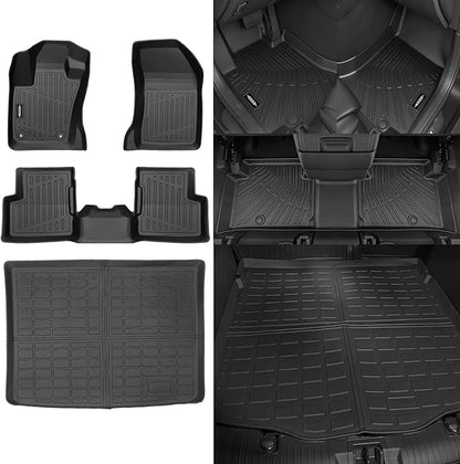 Custom Fit Floor Mats for Jeep Renegade 2015-2026, All Weather TPE Floor Liners with Trunk Mat, Odorless Full Set Interior Accessories
