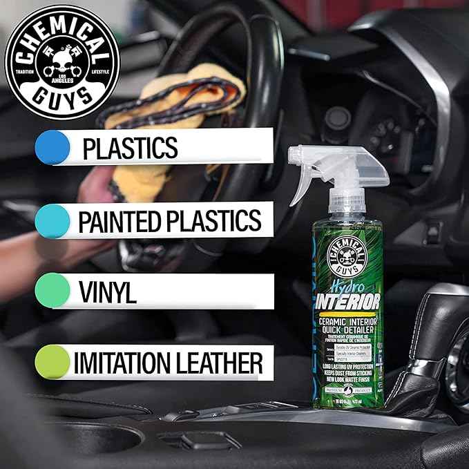 Chemical Guys HOL362 16-Piece Arsenal Builder Ceramic Car Wash & Protection Kit with Foam Gun, Bucket and (6) 16 oz Car Care Cleaning Chemicals (Works w/Garden Hose)