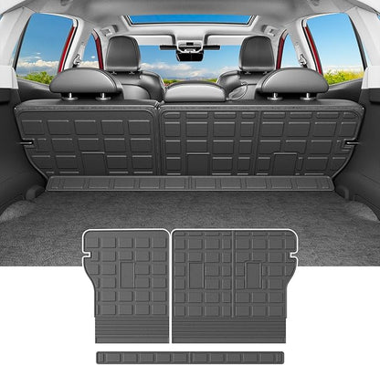 powoq Cargo Mat Compatible with 2018-2023 Subaru Crosstrek XV Trunk Mat Non-Hybrid Backrest Liner Impreza Hatchback Trunk Cargo Liner Replacement for 2018-2023 Subaru Crosstrek Accessories