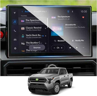 Ruiya Screen Protector for Toyota Tacoma 14" Radio Touchscreen 9HD Tempered Glass Compatible with 2024 2025 2026 Toyota Tacoma SR/SR5/Limited/TRD Sport/TRD Pro Accessories